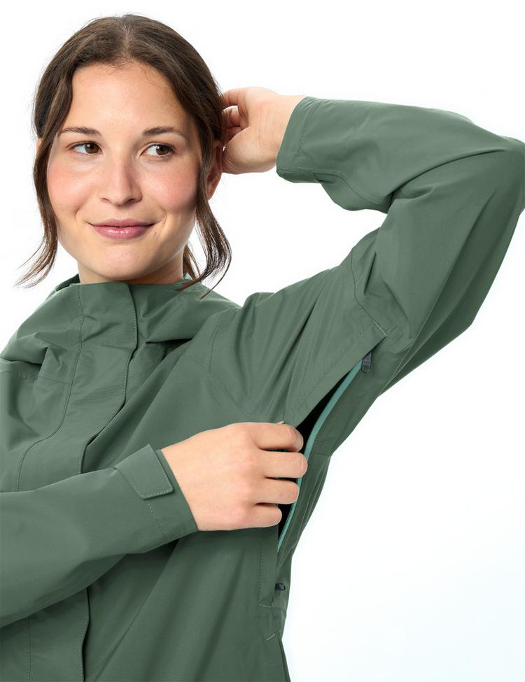 VAUDE VAUDE Women's Neyland 2.5L Jacket II Outdoorjacke Damen - agave - 1 | SportScheck