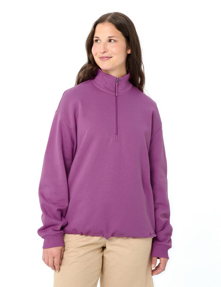 VAUDE VAUDE Women's Redmont HZ Pullover Sweatshirt Damen - magenta - 0 | SportScheck