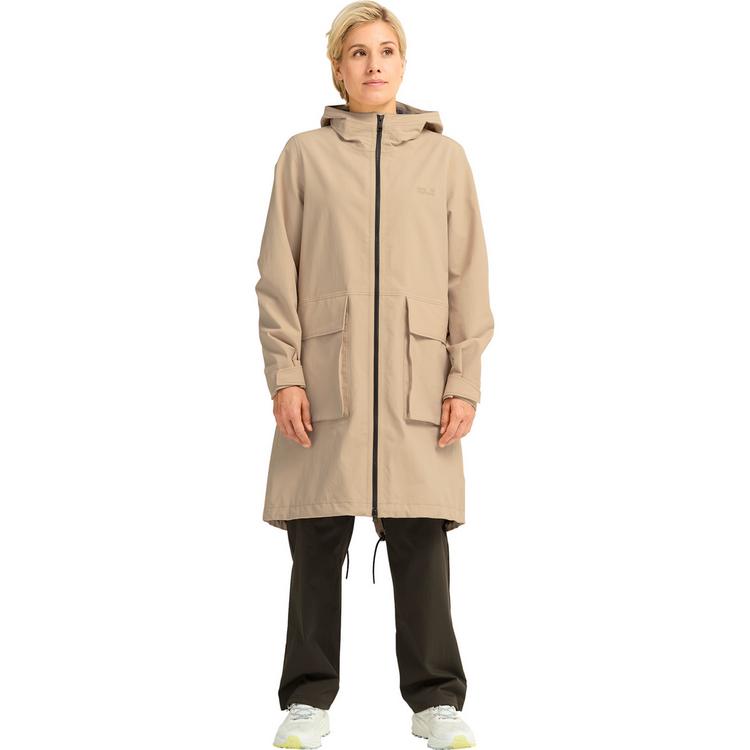 Jack Wolfskin Jack Wolfskin NABUR 2L COAT W Funktionsmantel Damen - oat - 2 | SportScheck