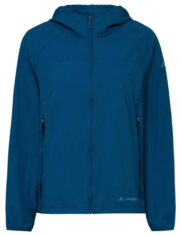 VAUDE VAUDE Women's Neyland Wind Jacket II Outdoorjacke Damen - shore blue - 0 | SportScheck