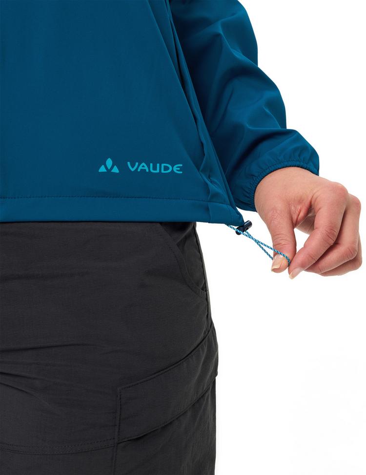 VAUDE VAUDE Women's Neyland Wind Jacket II Outdoorjacke Damen - shore blue - 0 | SportScheck