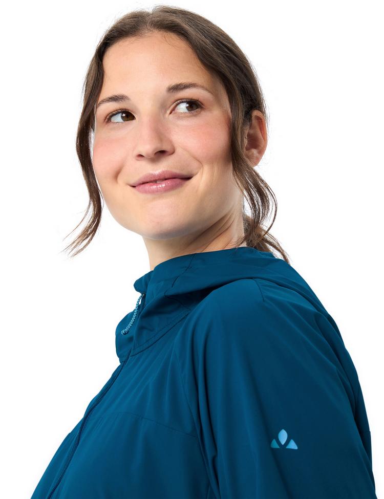 VAUDE VAUDE Women's Neyland Wind Jacket II Outdoorjacke Damen - shore blue - 1 | SportScheck