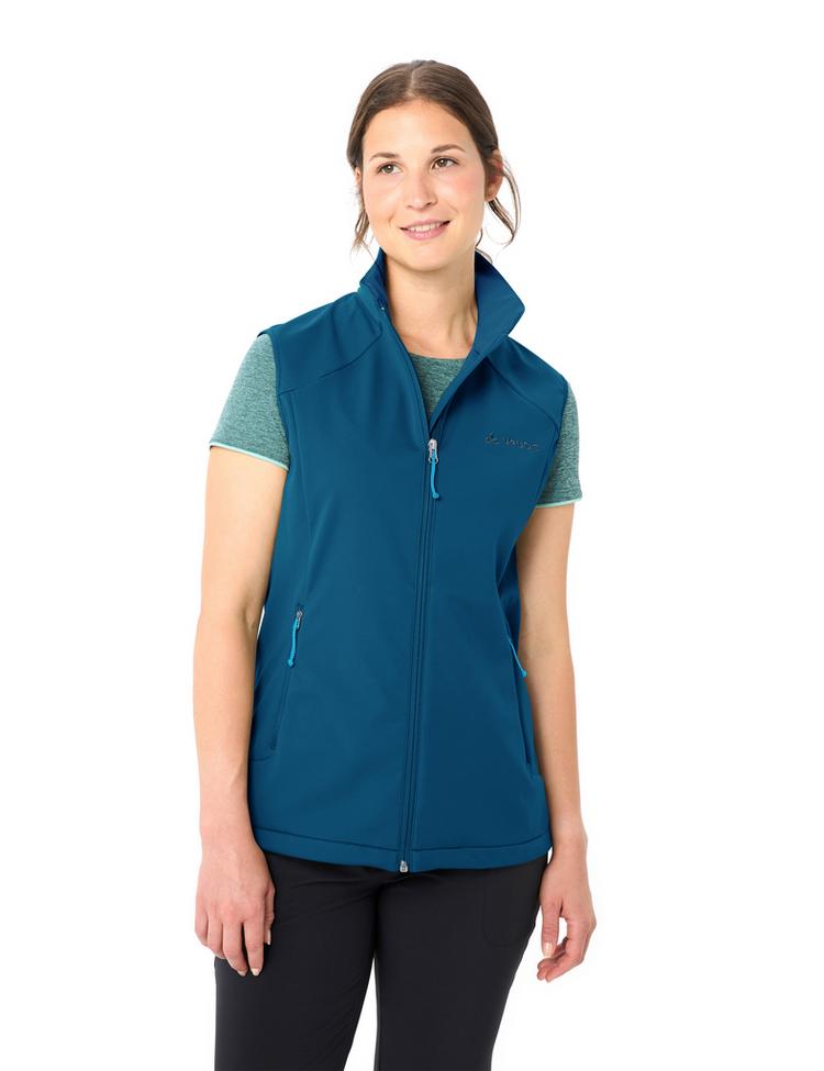 VAUDE VAUDE Women's Everhike Softshell Vest Outdoorweste Damen - shore blue - 2 | SportScheck