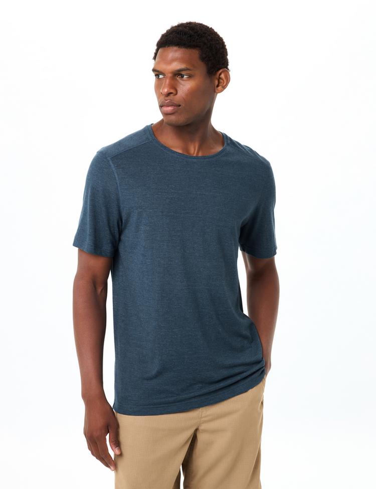 VAUDE VAUDE Men's Redmont Hemp T-Shirt T-Shirt Herren - dark sea - 2 | SportScheck