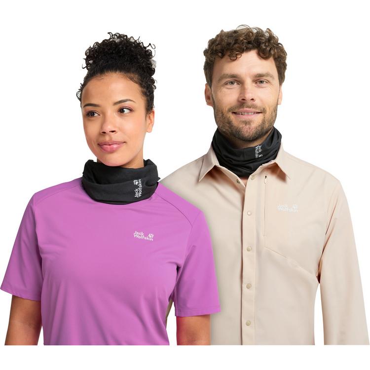 Jack Wolfskin Jack Wolfskin SOLID NECKGAITER Schal - black - 0 | SportScheck