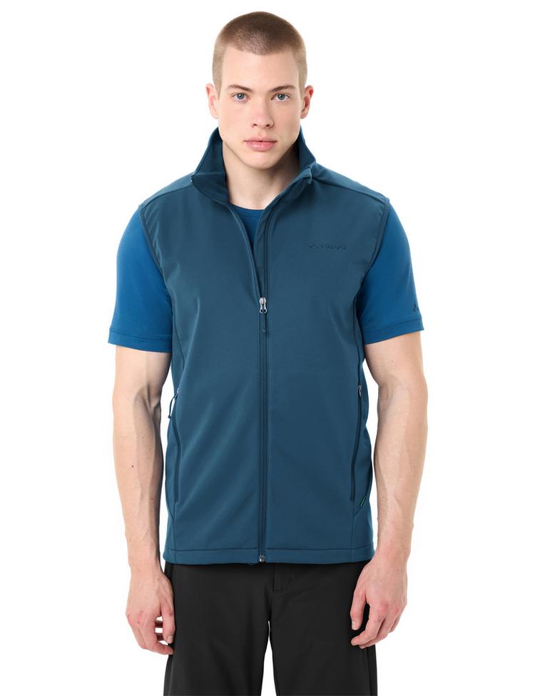 VAUDE VAUDE Men's Everhike Softshell Vest Outdoorweste Herren - baltic sea - 2 | SportScheck