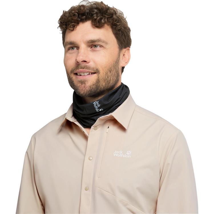 Jack Wolfskin Jack Wolfskin SOLID NECKGAITER Schal - black - 1 | SportScheck