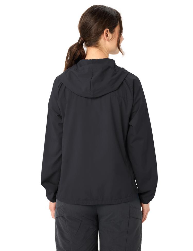 VAUDE VAUDE Women's Neyland Wind Jacket II Outdoorjacke Damen - phantom black - 1 | SportScheck