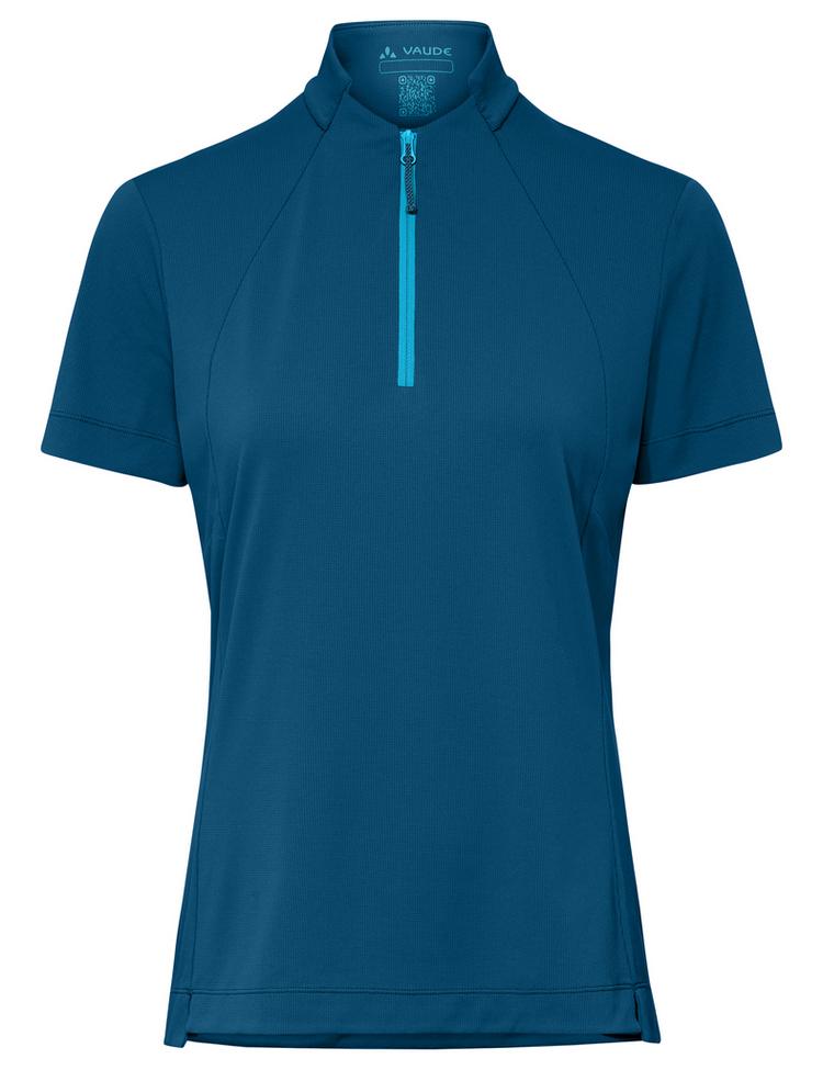 VAUDE VAUDE Women's Adlux HZ Shirt T-Shirt Damen - shore blue - 0 | SportScheck