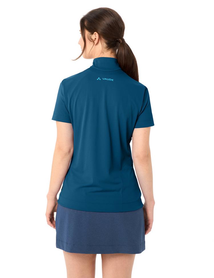 VAUDE VAUDE Women's Adlux HZ Shirt T-Shirt Damen - shore blue - 1 | SportScheck