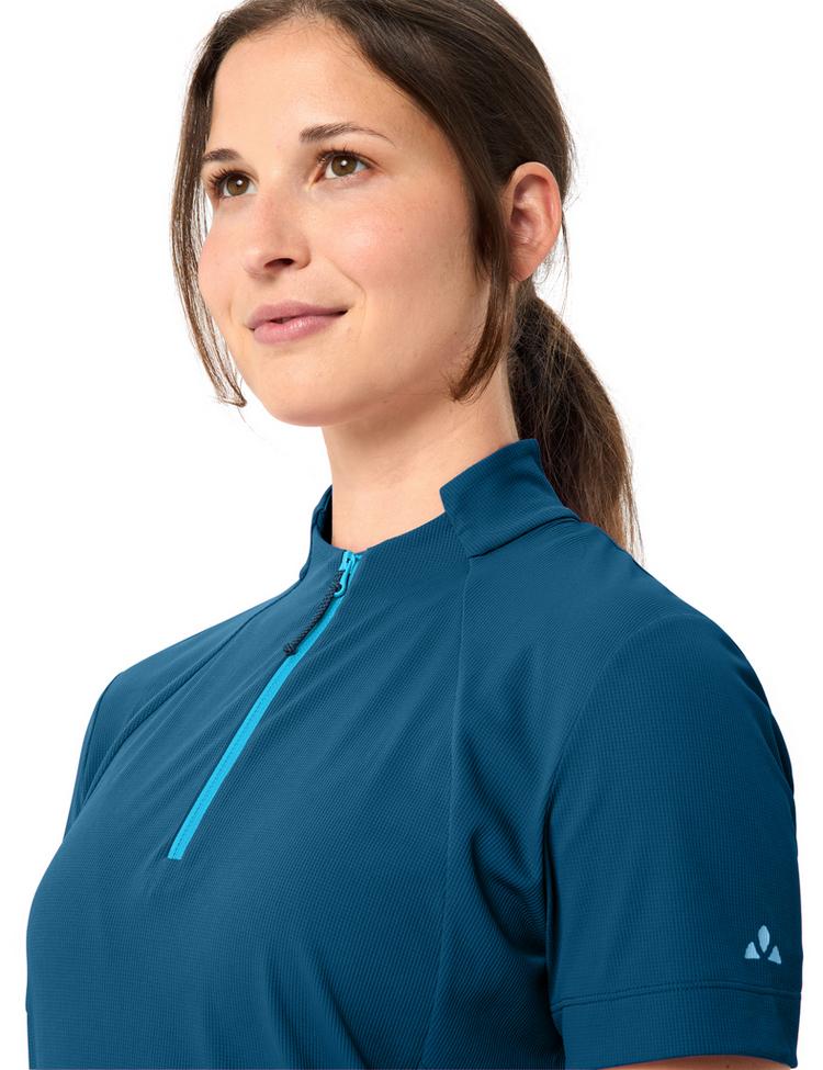 VAUDE VAUDE Women's Adlux HZ Shirt T-Shirt Damen - shore blue - 1 | SportScheck