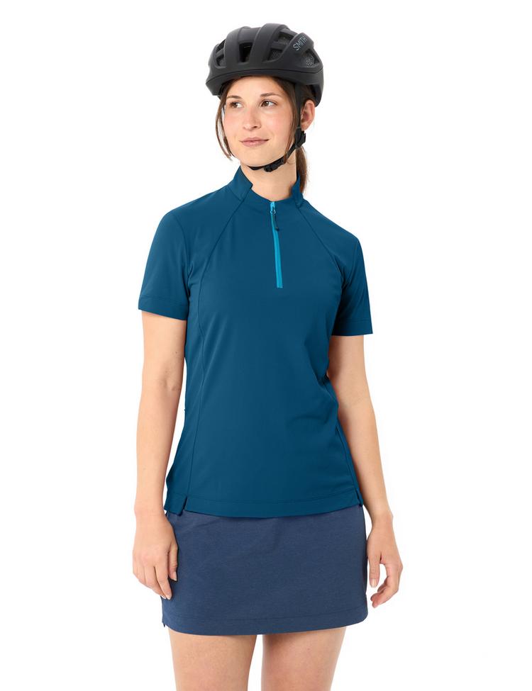 VAUDE VAUDE Women's Adlux HZ Shirt T-Shirt Damen - shore blue - 2 | SportScheck