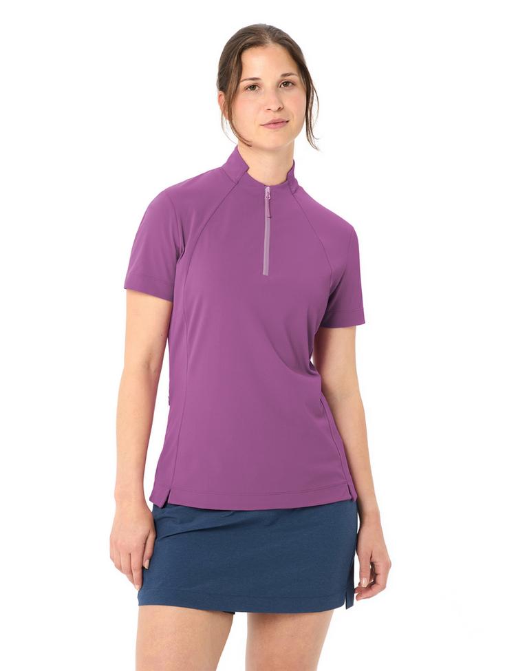 VAUDE VAUDE Women's Adlux HZ Shirt T-Shirt Damen - magenta - 0 | SportScheck