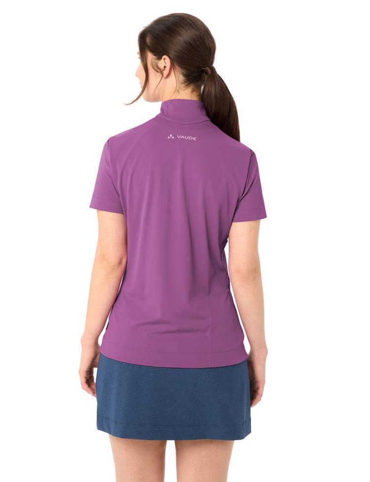 VAUDE VAUDE Women's Adlux HZ Shirt T-Shirt Damen - magenta - 1 | SportScheck