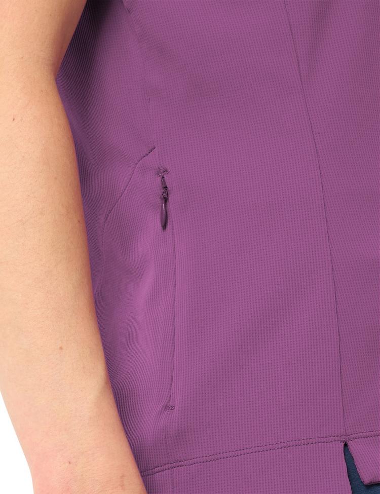 VAUDE VAUDE Women's Adlux HZ Shirt T-Shirt Damen - magenta - 0 | SportScheck