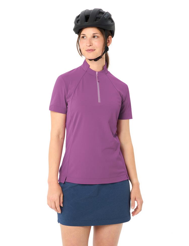 VAUDE VAUDE Women's Adlux HZ Shirt T-Shirt Damen - magenta - 2 | SportScheck