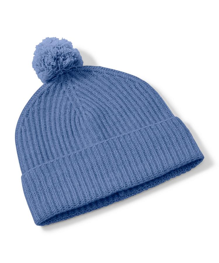 Falke Falke Pure Cashmere Pompom Beanie Beanie - dusty blue (6845) - 1 | SportScheck