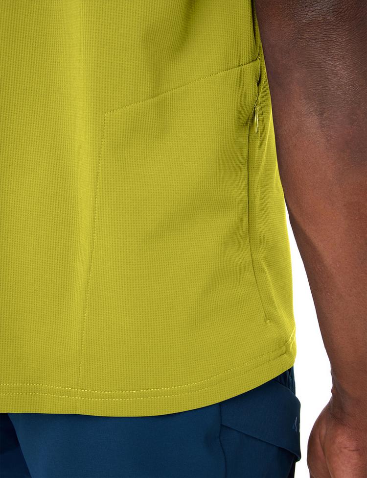 VAUDE VAUDE Men's Adlux HZ Shirt T-Shirt Herren - light leaf - 0 | SportScheck