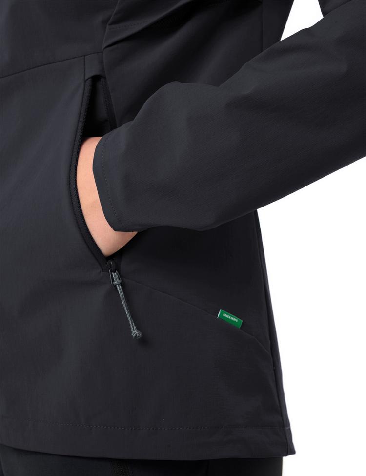 VAUDE VAUDE Women's Tekoa Jacket II Outdoorjacke Damen - phantom black - 0 | SportScheck