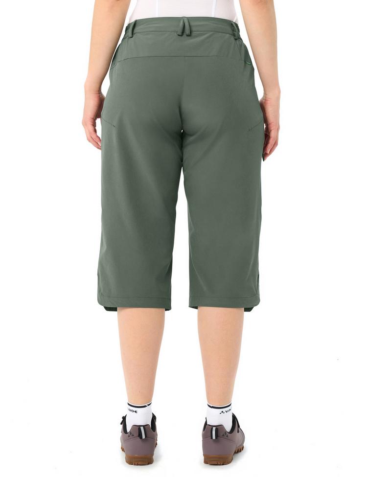 VAUDE VAUDE Women's Tamaro Base Capri Pants Fahrradhose Damen - agave - 1 | SportScheck