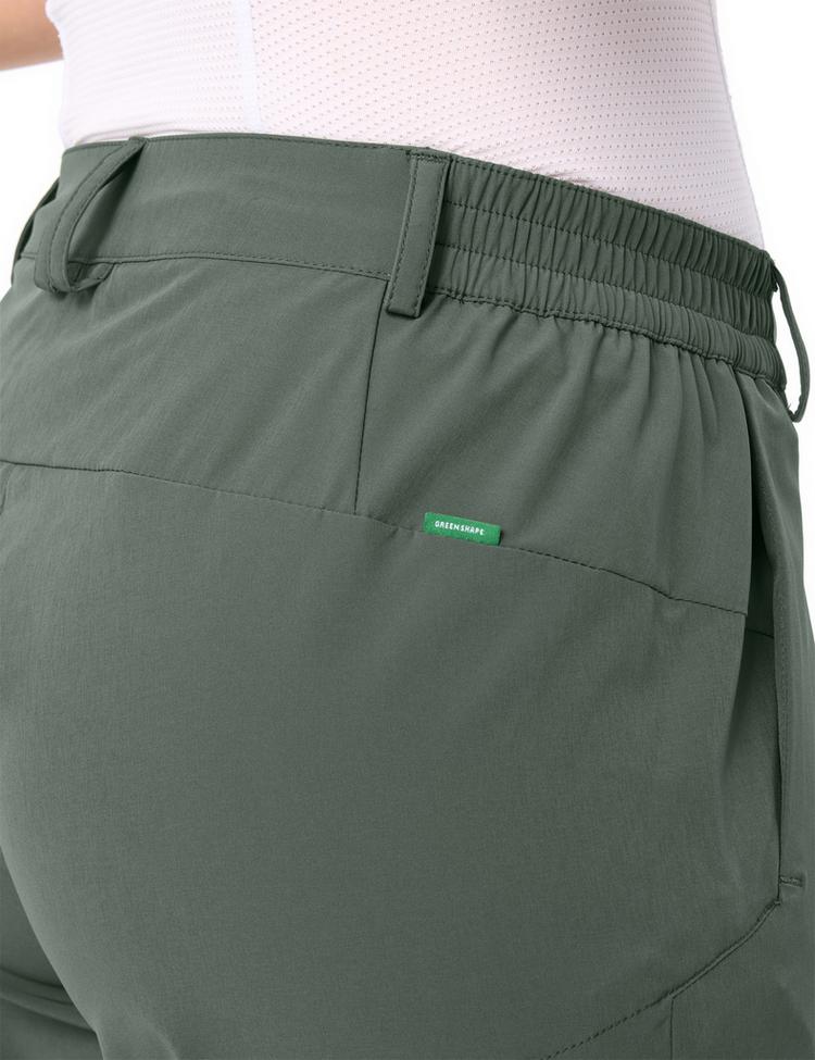 VAUDE VAUDE Women's Tamaro Base Capri Pants Fahrradhose Damen - agave - 1 | SportScheck