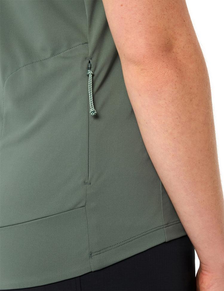 VAUDE VAUDE Women's Qimsa Pro HZ Shirt T-Shirt Damen - agave - 0 | SportScheck