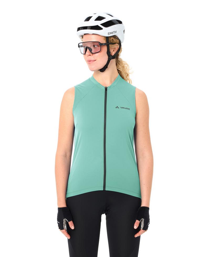 VAUDE VAUDE Women's Matera FZ Tricot SL Trikot Damen - sage - 2 | SportScheck