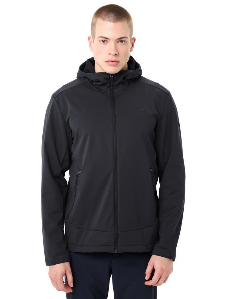 VAUDE VAUDE Men's Everhike Softshell Hoody Outdoorjacke Herren - black - 0 | SportScheck