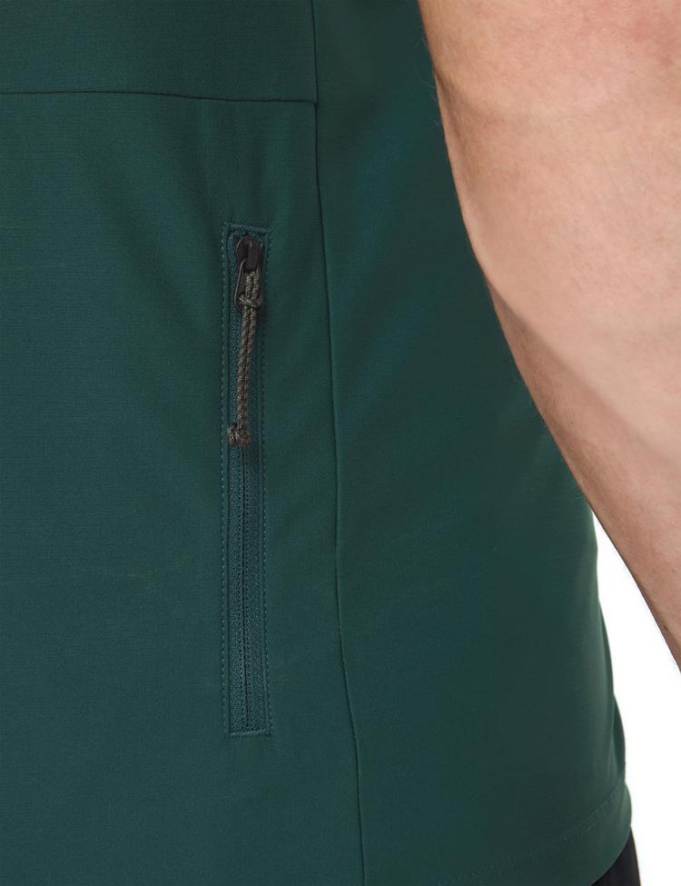 VAUDE VAUDE Men's Qimsa Pro HZ Shirt T-Shirt Herren - deep pond - 0 | SportScheck