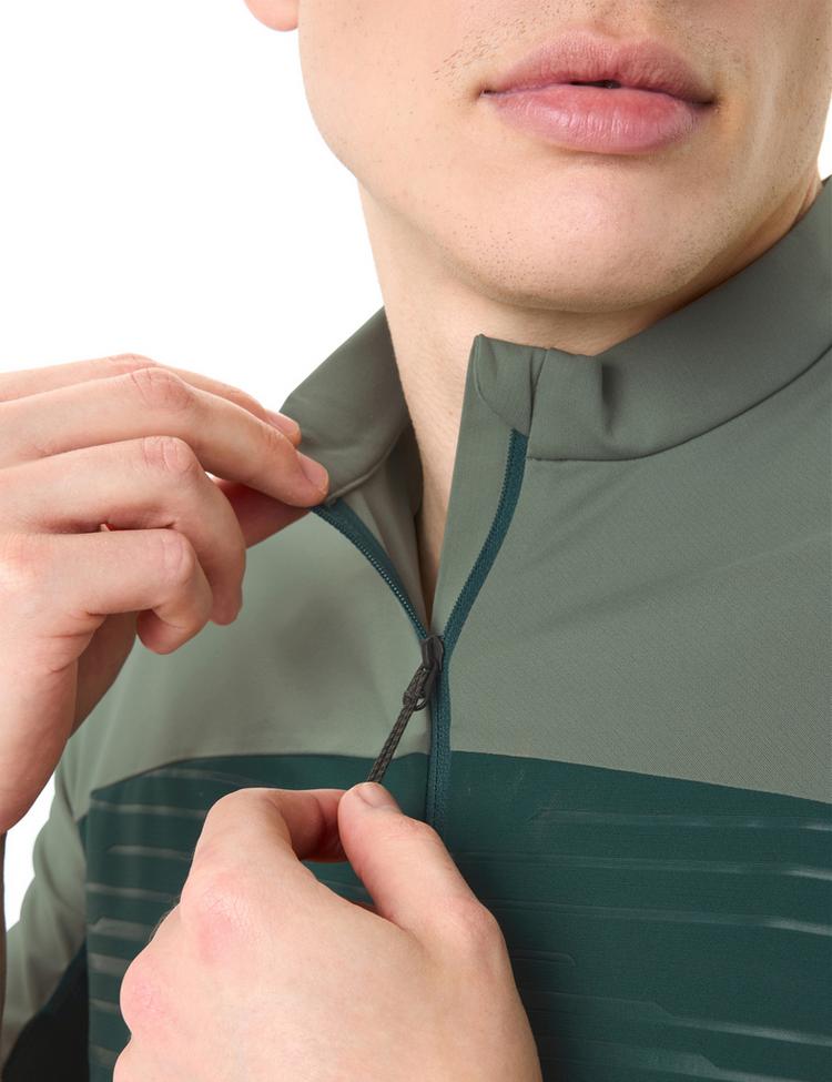 VAUDE VAUDE Men's Qimsa Pro HZ Shirt T-Shirt Herren - deep pond - 1 | SportScheck