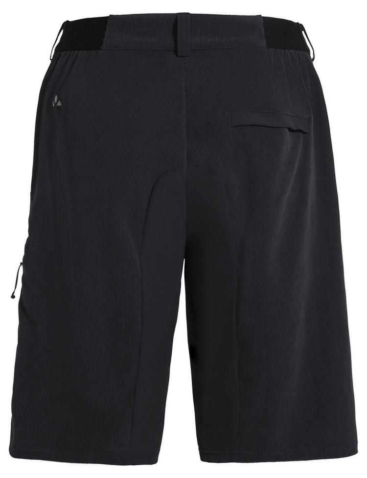 VAUDE VAUDE Men's Loamer Base Cord Shorts Fahrradhose Herren - black - 0 | SportScheck