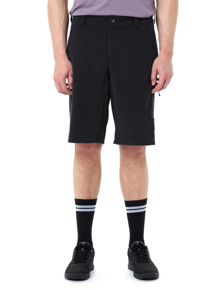 VAUDE VAUDE Men's Loamer Base Cord Shorts Fahrradhose Herren - black - 0 | SportScheck