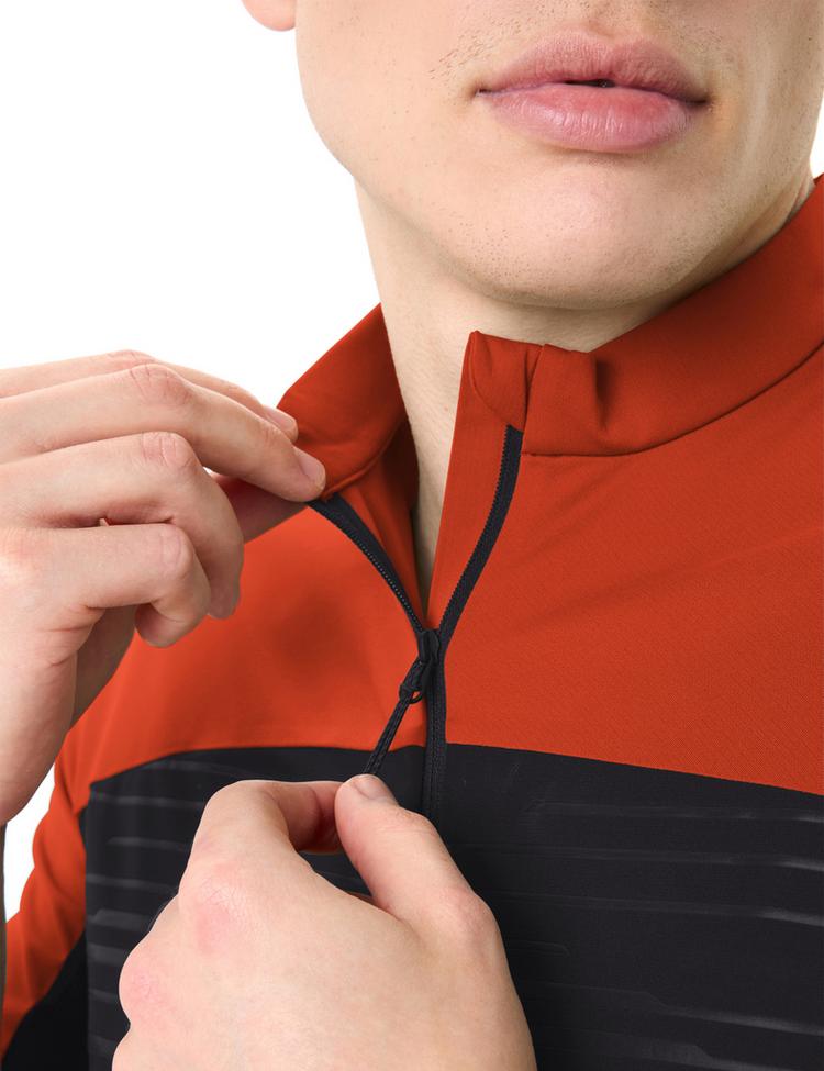 VAUDE VAUDE Men's Qimsa Pro HZ Shirt T-Shirt Herren - glowing red - 1 | SportScheck