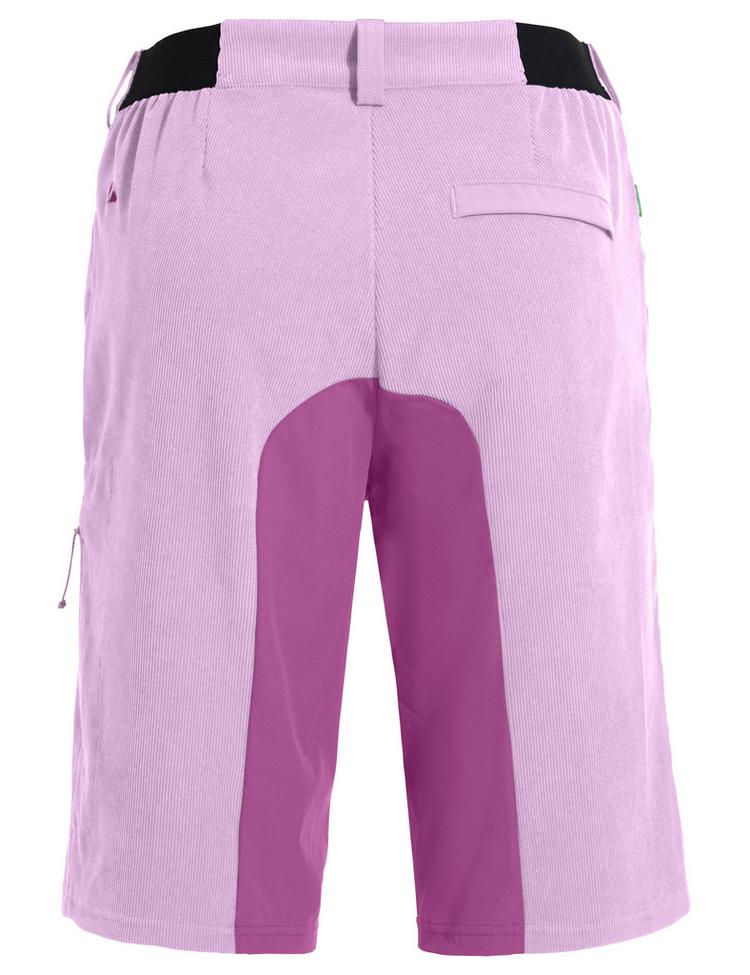 VAUDE VAUDE Women's Loamer Base Cord Shorts Fahrradhose Damen - raspberry - 0 | SportScheck