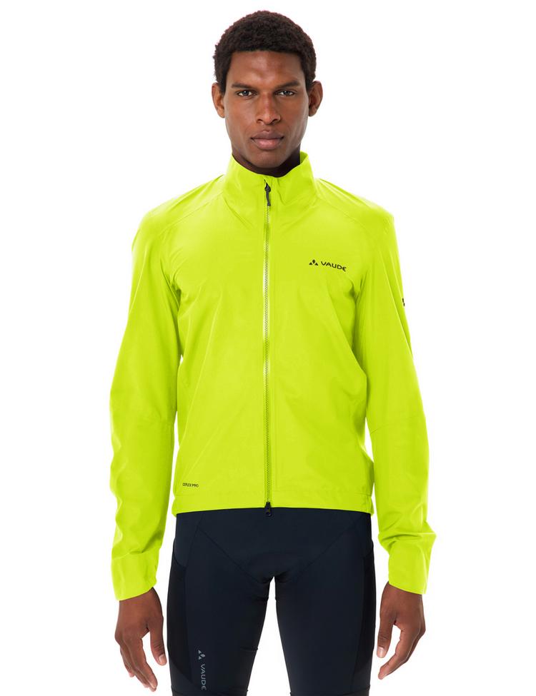 VAUDE VAUDE Men's Kuro Pro Rain Jacket Fahrradjacke Herren - neon yellow - 0 | SportScheck