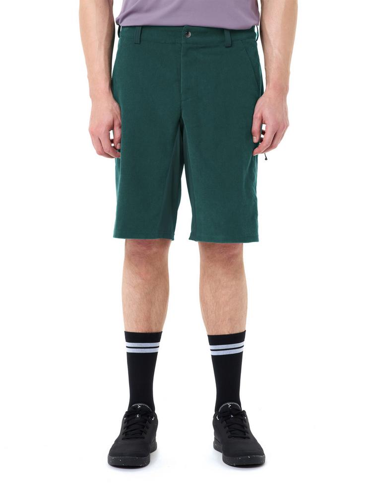 VAUDE VAUDE Men's Loamer Base Cord Shorts Fahrradhose Herren - deep pond - 0 | SportScheck