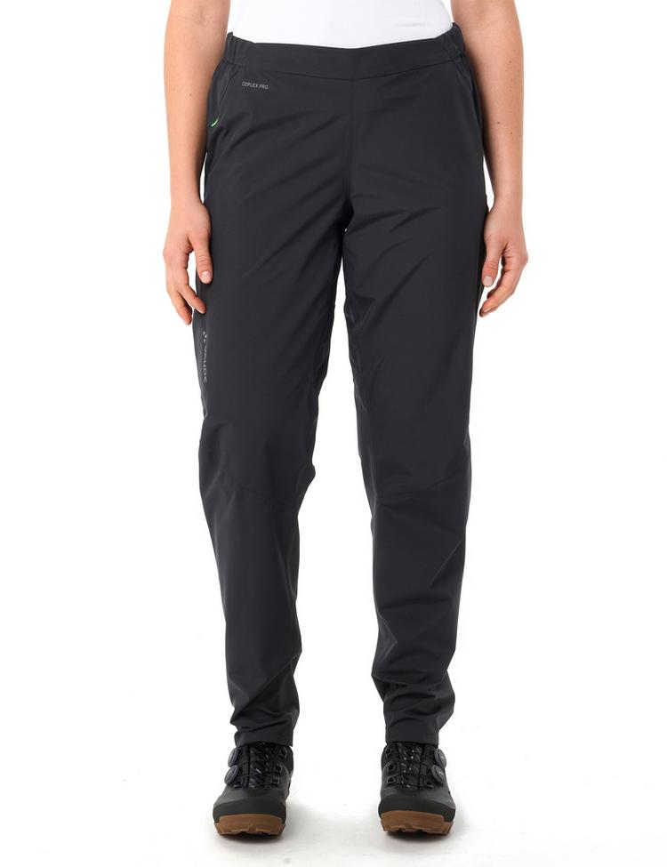 VAUDE VAUDE Women's Kuro Pro Rain Pants Fahrradhose Damen - black - 0 | SportScheck