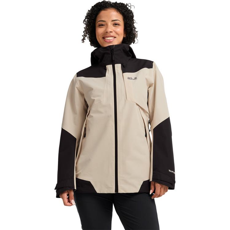 Jack Wolfskin Jack Wolfskin FLEXTRAIL 2L JKT W Funktionsjacke Damen - oyster - 0 | SportScheck