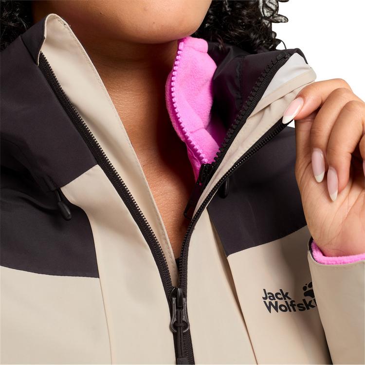 Jack Wolfskin Jack Wolfskin FLEXTRAIL 2L JKT W Funktionsjacke Damen - oyster - 0 | SportScheck