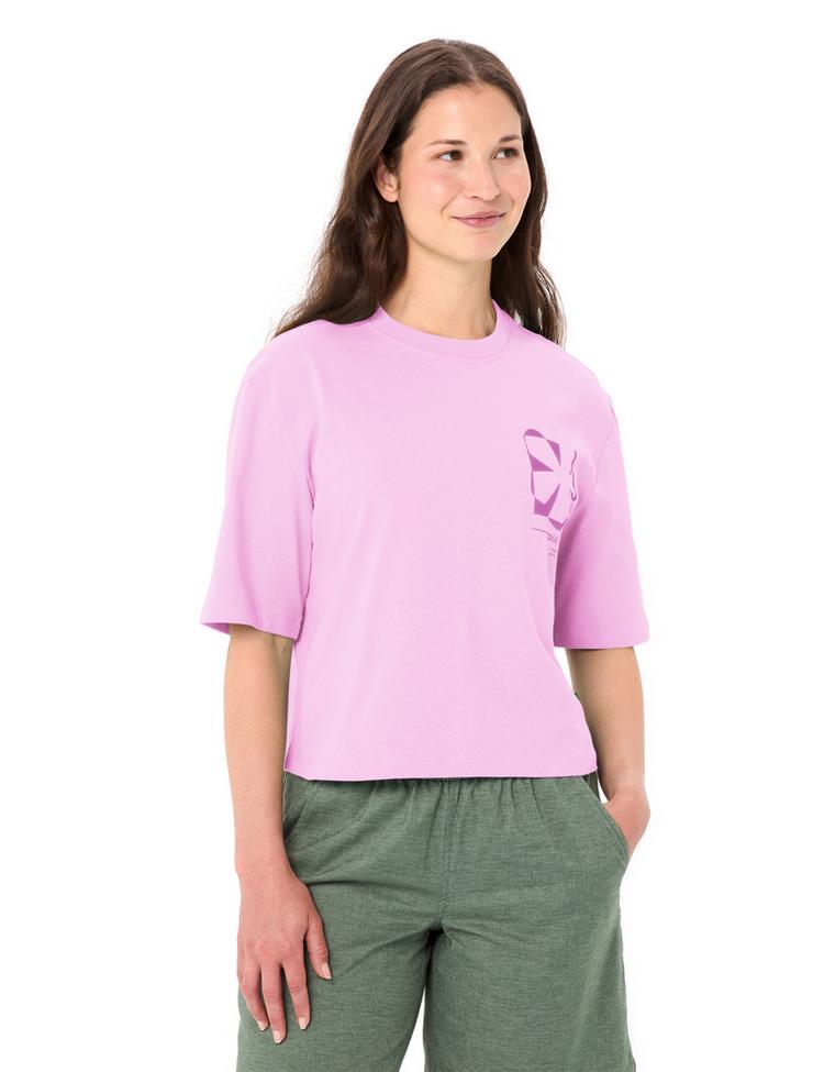 VAUDE VAUDE Women's Redmont Heavyweight T-Shirt T-Shirt Damen - raspberry - 2 | SportScheck