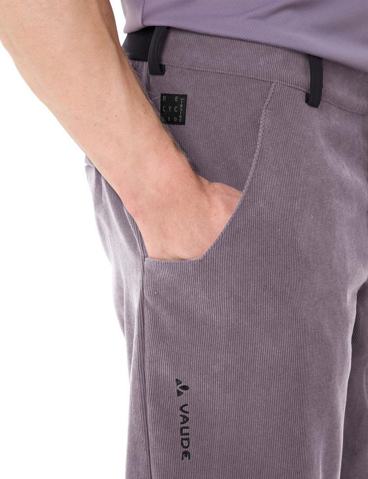 VAUDE VAUDE Men's Loamer Base Cord Shorts Fahrradhose Herren - purple ash - 1 | SportScheck