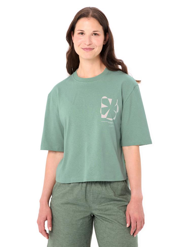 VAUDE VAUDE Women's Redmont Heavyweight T-Shirt T-Shirt Damen - dusty fern - 0 | SportScheck