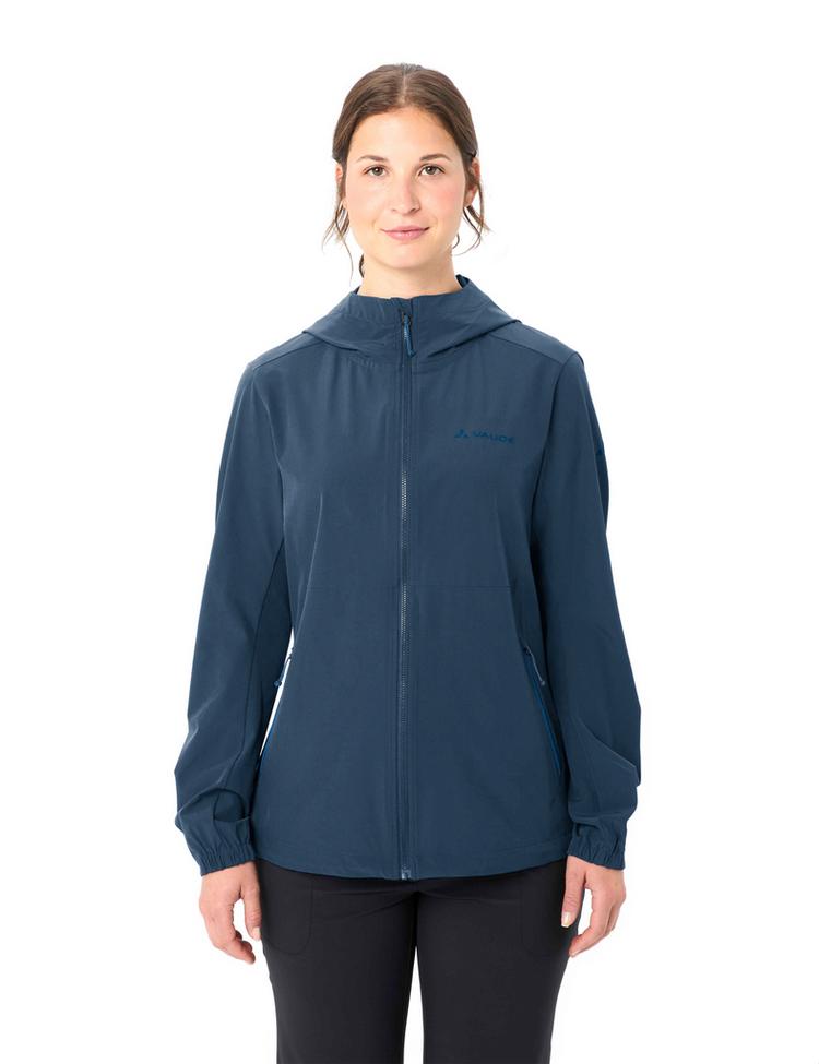 VAUDE VAUDE Women's Elope Wind Jacket Outdoorjacke Damen - dark sea - 0 | SportScheck