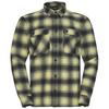 Jack Wolfskin BAJA FLANNEL SHIRT M Langarmhemd Herren - CHECK lemon ice