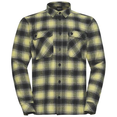 Jack Wolfskin BAJA FLANNEL SHIRT M Langarmhemd Herren