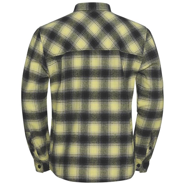 Jack Wolfskin Jack Wolfskin BAJA FLANNEL SHIRT M Langarmhemd Herren - CHECK lemon ice - 0 | SportScheck