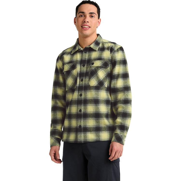 Jack Wolfskin Jack Wolfskin BAJA FLANNEL SHIRT M Langarmhemd Herren - CHECK lemon ice - 0 | SportScheck