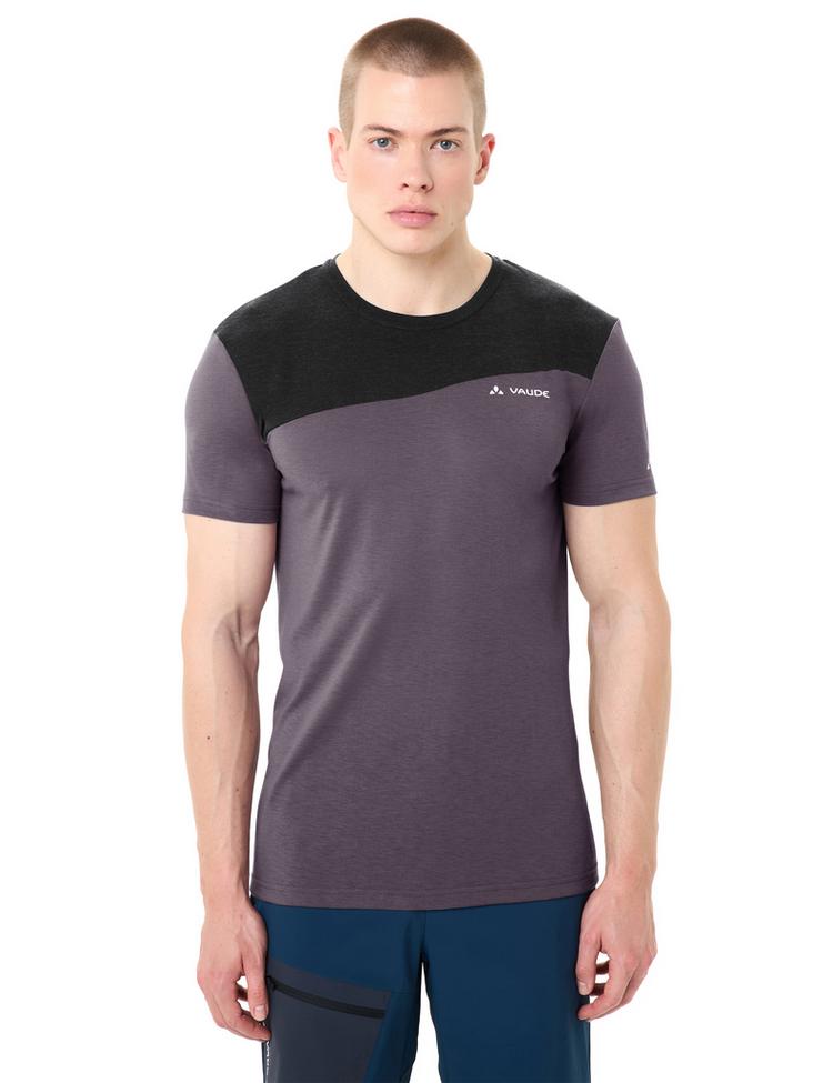 VAUDE VAUDE Men's Sveit Shirt T-Shirt Herren - purple ash - 0 | SportScheck