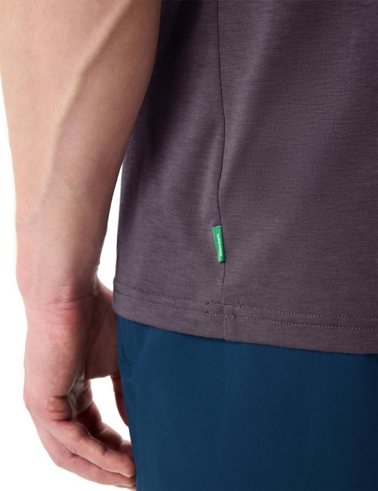 VAUDE VAUDE Men's Sveit Shirt T-Shirt Herren - purple ash - 0 | SportScheck