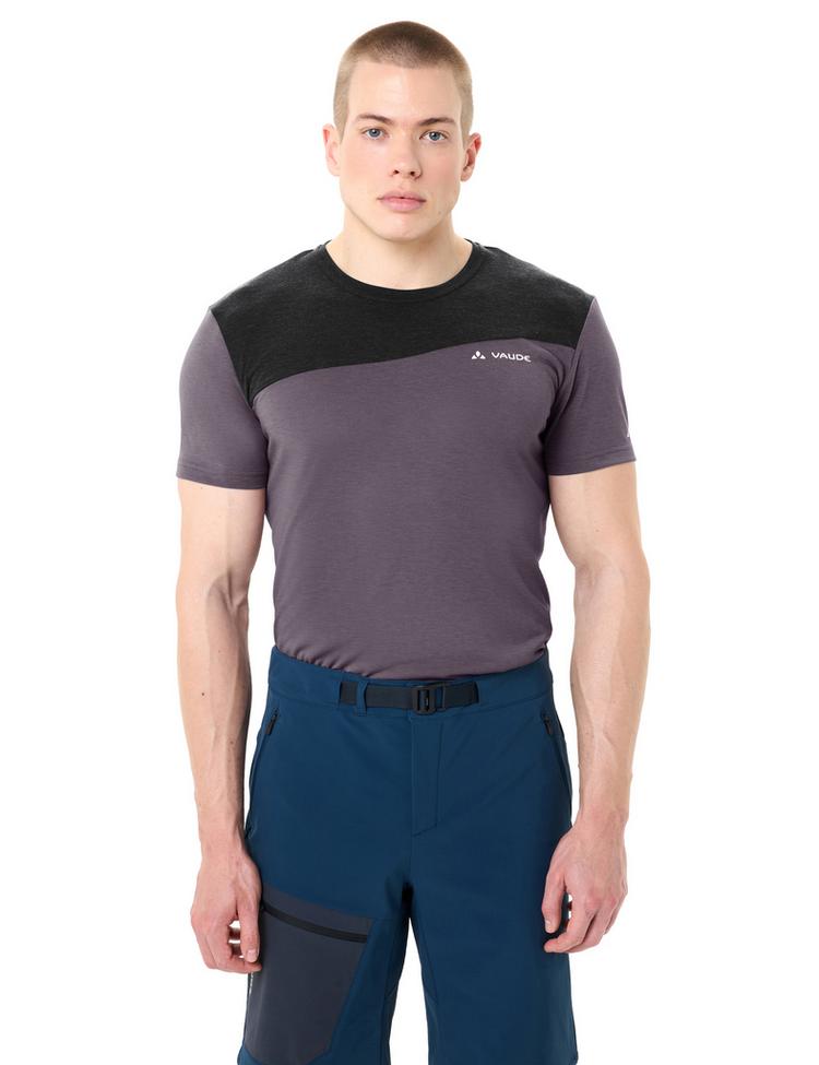 VAUDE VAUDE Men's Sveit Shirt T-Shirt Herren - purple ash - 2 | SportScheck